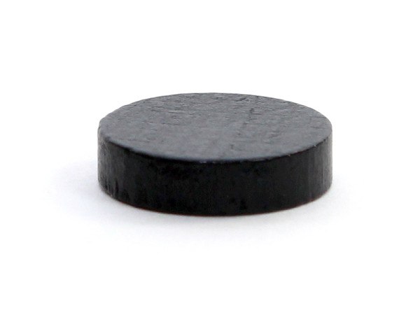 Spielsteine Scheiben 15mm - Schwarz