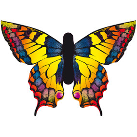 Butterfly Kite Swallowtail R - Schmetterling Drachen