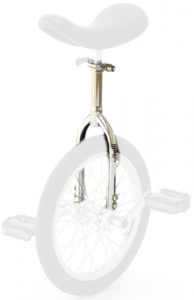 Einradgabel chrom für 16Zoll Vitelli Einrad - ohne Einrad