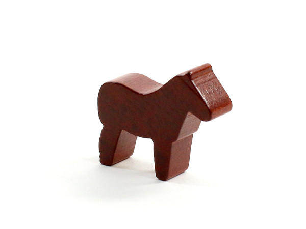 Spielfigur Pferd Braun
