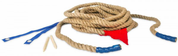 Seilziehen Set - Hanfseil 10 Meter