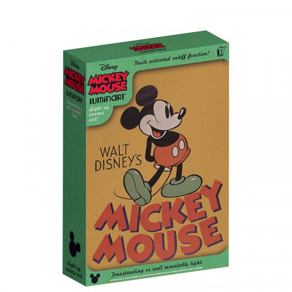 Mickey Mouse Luminart - Leucht Leinwand, Küche und Haushalt, Haushalt &  Gadgets, Spiele & Geschenke