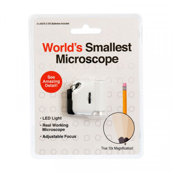 World's Smallest Microscope - das kleinste Mikroskop | Jugglux ...