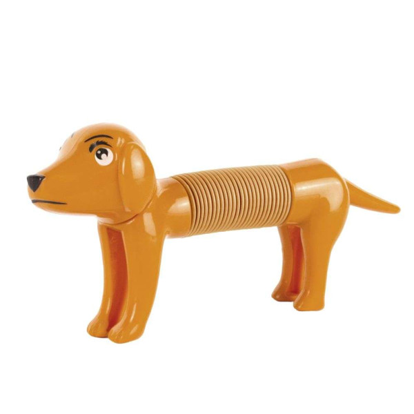 Fidget Tube Dog - Hund mit Stretch Tube