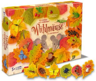 Wühlmäuse - Das wilde Blätterspiel