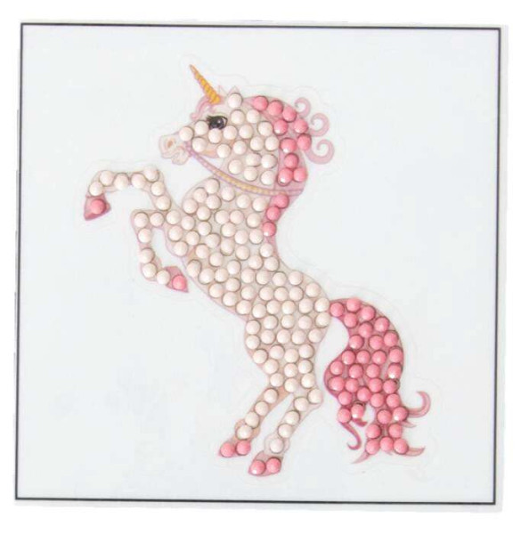 Sticker Crystal Art - Einhorn