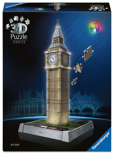 Iconics 3D-Puzzle - Big Ben - 216 Teile