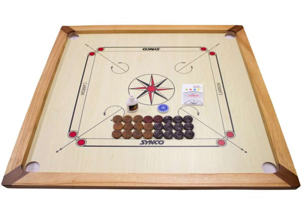 Carrom Board Synco - Turnier 83 cm - inkl. Tasche