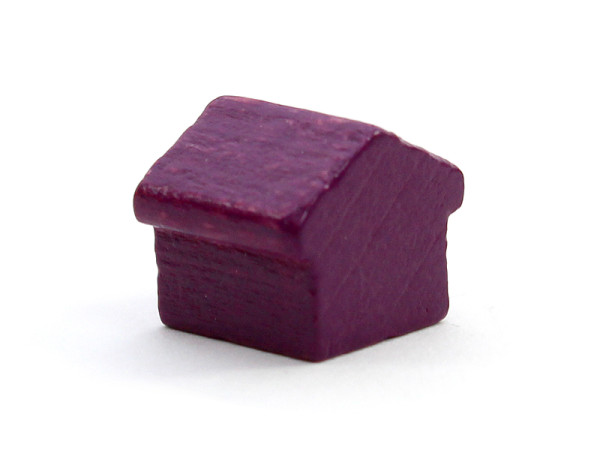 Spielfigur Monopoly Haus - Lila