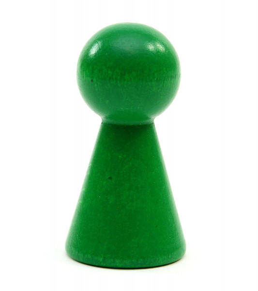 Riesen Spielfigur aus Holz 6cm - Grün