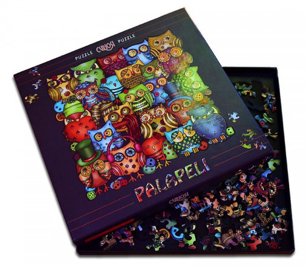 Rahmenpuzzle Palapeli - Eulen