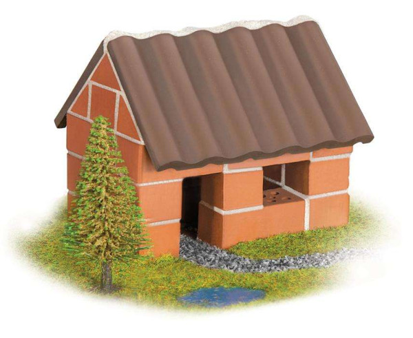 Teifoc Steinbaukasten - kleines Einfamilienhaus (tei1024)