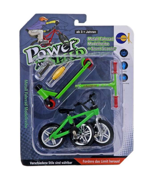 Fingerbike und Stunt Scooter Geschenk Set