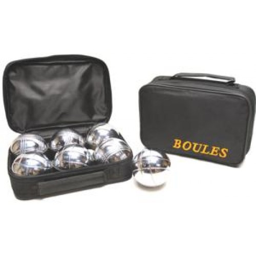 Boule Set - Pétanque oder Boccia Kugeln aus Metall