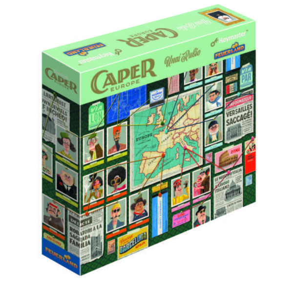 Caper Europe - Spiel für 2 Personen
