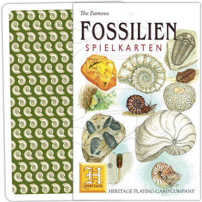 Heritage Playing Card - Fossilien
