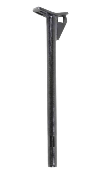 Sattelstütze 25,4 mm, Alu, Gusset schwarz 350 mm