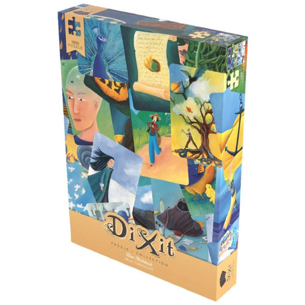 Dixit Puzzle - Collection blue Mishmash (1000 Teile)