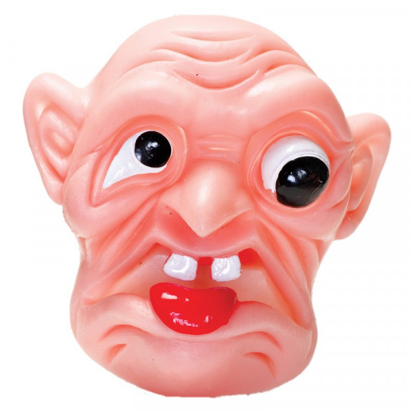 Fingermaske aus weichem Plastik - Flexiface