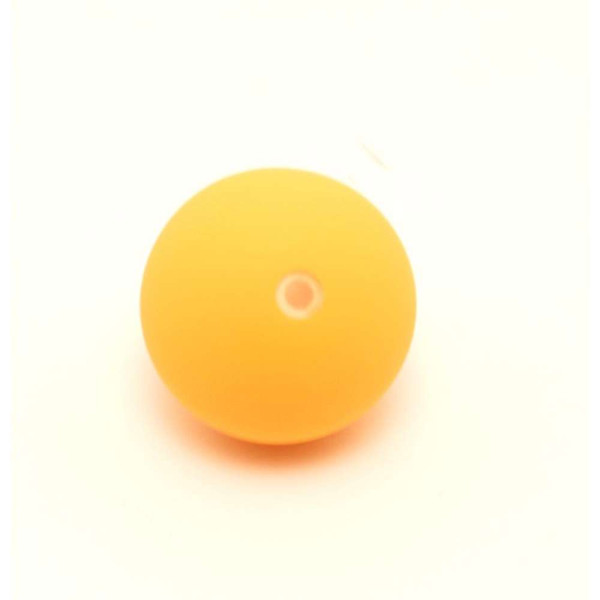 Bubbleball der Jonglierball aus Kunststoff - gelb peach