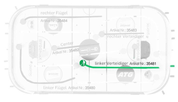 Zubehör Stiga Ersatzteil - Lenkung linker Verteidiger