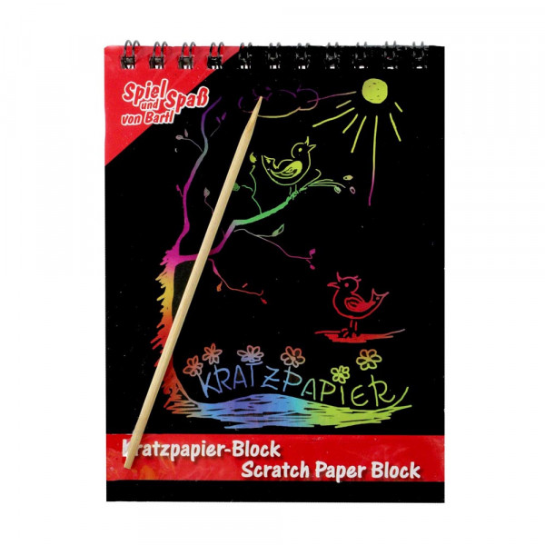 Kratzpapier Block A6 (10 Blatt)
