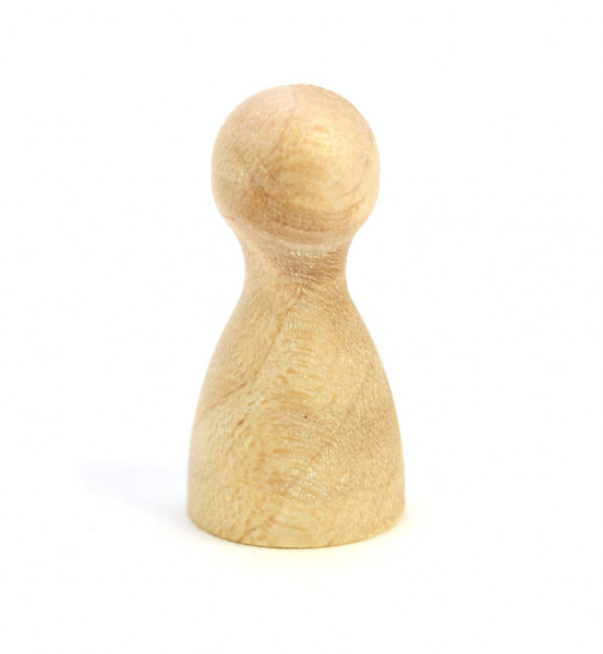 Spielfigur Holz 28mm - Halmakegel - Rohling