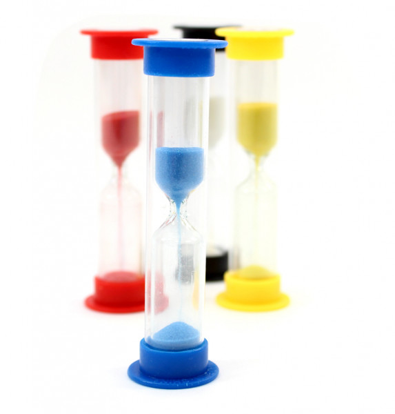 Sanduhr 1 min aus Kunststoff