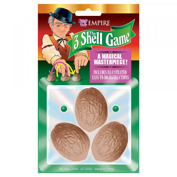 Hütchenspiel - Three Shell Game - Das klassische Betrugsspiel