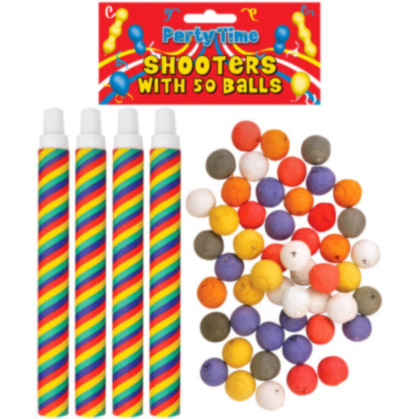 Multipack Wattekugeln mit Blasrohr