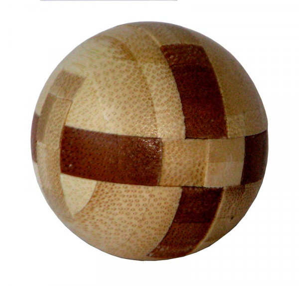 Bamboo Puzzle Ball *** - Geduldspiel aus Bambusholz