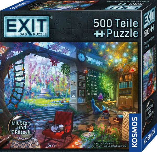 EXIT das Puzzle - Das verborgene Atelier - 500 Teile