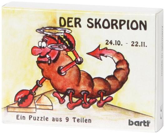 Sternzeichen Puzzle - Skorpion