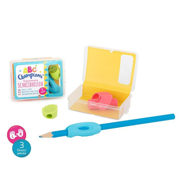 Ergonomische Schreiblernhilfen - Set mit 3 Stk