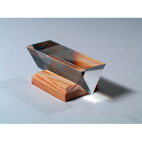 Acrylglas Prisma gross, erzeugt einen Regenbogen