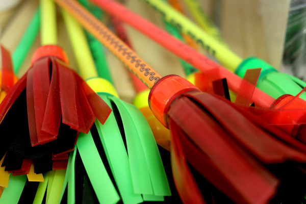 Flowerstick Kakadou UV Glow Goastab - short