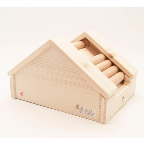 Hundespiel aus Holz - Rampe