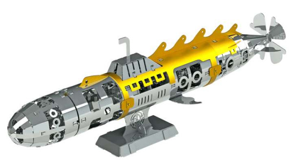U-Boot, Elusive nautilus - 3D Metallbausatz - Metal Time