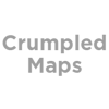 crumpled city map