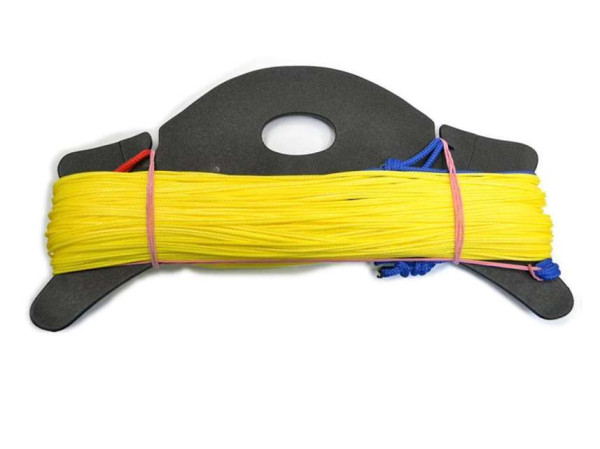 Dyneema Powerline Winderset Drachenschnur 75kp 2x30 m - Gelb