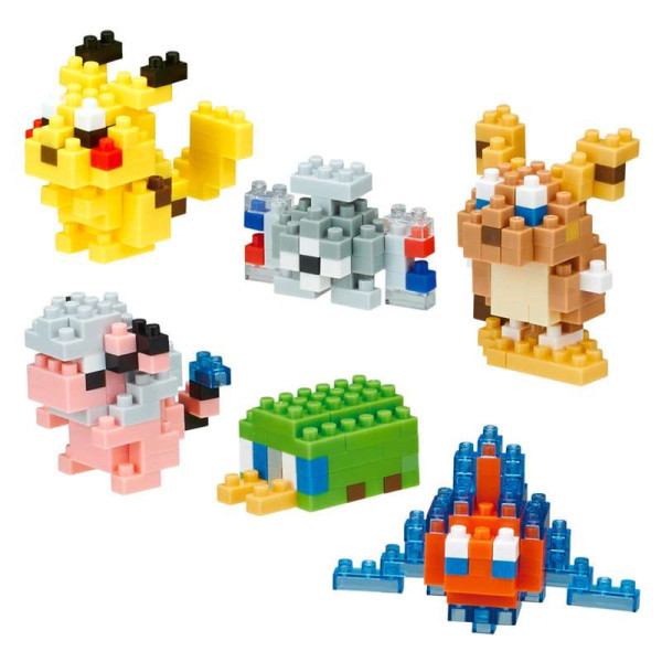 Nanoblock POKEMON Gift Box - Geschenkset mit 6 Figuren