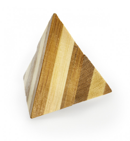 Bamboo Puzzle Pyramid * - Geduldspiel aus Bambusholz
