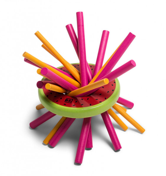 Mikado Melone 32-teilig - Geschicklichkeits Spiel