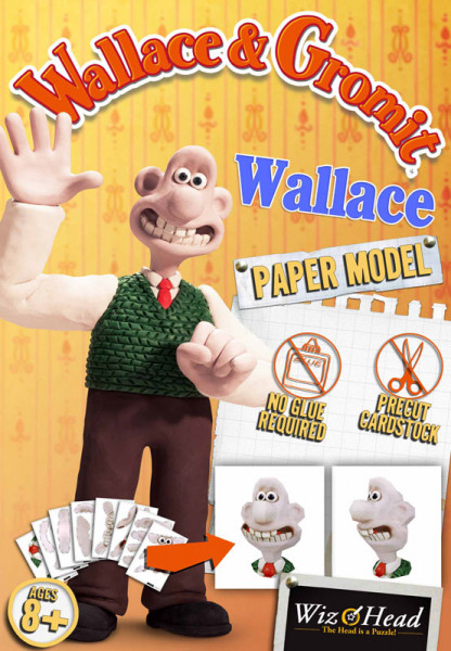 Wiz Head - Wallace von Wallace and Gromit