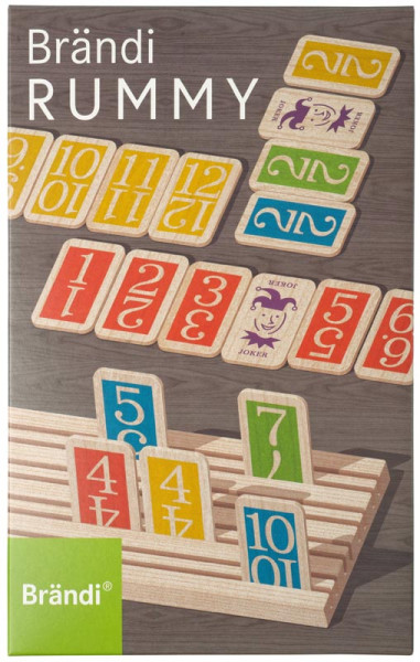 Rummy - Klassiker Legespiel von Brändi