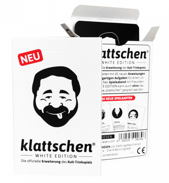 klattschen - White Editiom - Die offizielle Erweiterung des Kult-Trinkspiels
