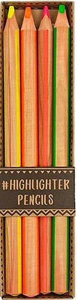 Adventure Highlighter-Pencil - 4er Set