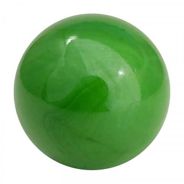 Glasmurmel 13-15mm - Grüner Opal