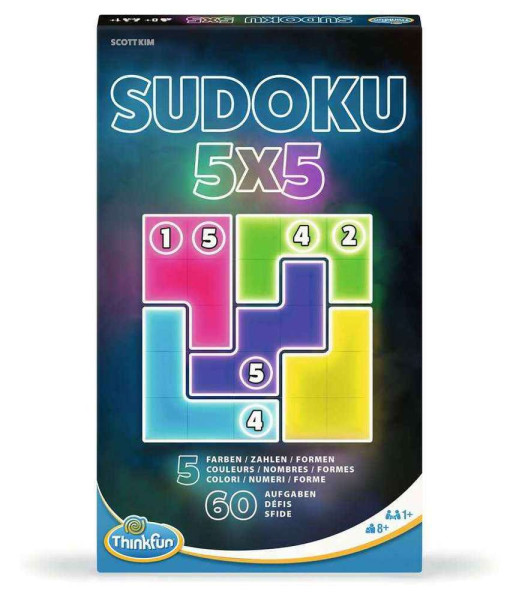Freiform Sudoku 5x5 - magnetisch