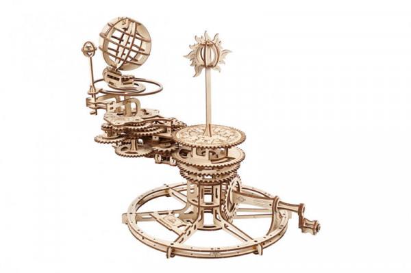 Ugears - mechanischer Holzbausatz - Mechanisches Tellurium